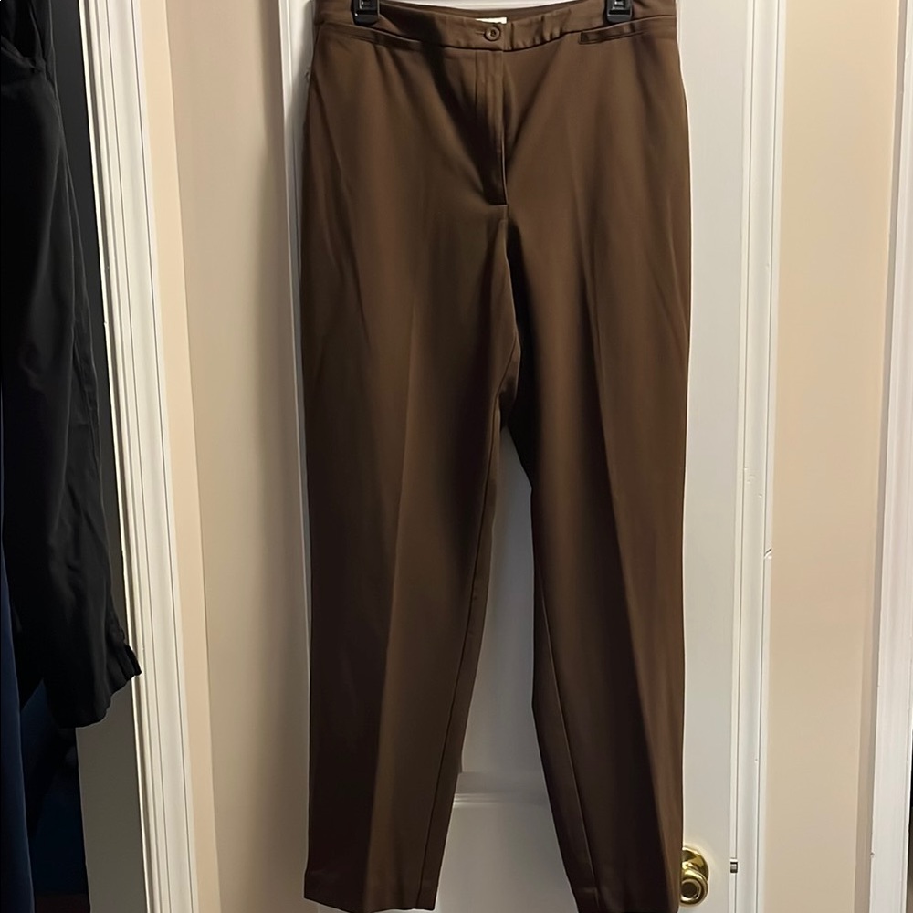 Liz Claiborne Chocolate Brown Trousers